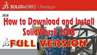 Solidwork 2018 for free Download working 100% 32bit and 64bit
