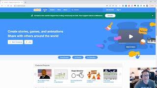 An introduction to Scratch Lesson 1 - Video lesson for younger students