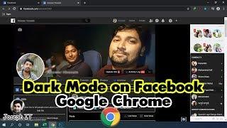 Activate Facebook Dark mode on Google Chrome