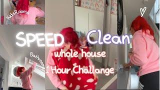 Clean with me, Speed Clean 1 hour challenge - Mummy of 3, Clean with Me.