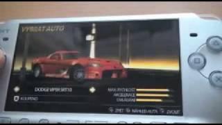 Need For Speed - Undercover [PSP] my cars