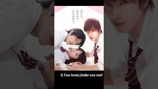 TOP 10 JAPANESE LOVE TRIANGLE TO WATCH IF YOU'RE  SINGLE |PART-1#trendingshorts