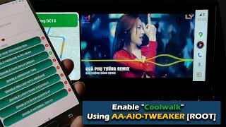 Enable "Coolwalk" On Android Auto Using AA-AIO-TWEAKER [ROOT]