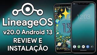 LineageOS v20.0 Official | Android 13 | A MAIS COMPLETA! | Review e Instalação