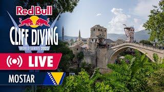 Diving off the famous Mostar Bridge, Bosnia and Herzegovina |Red Bull Cliff Diving World Series 2023