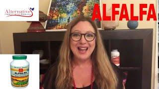 Alfalfa Health Benefits / Alfalfa Sprouts and Herbal Supplement Video