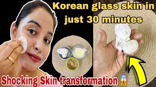 தரமான facial இதை மட்டும் செய்ங்க Worlds Best Glass Skin Facial 100% real results