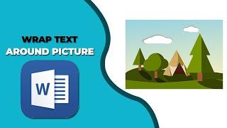 How to wrap text around pictures in word document