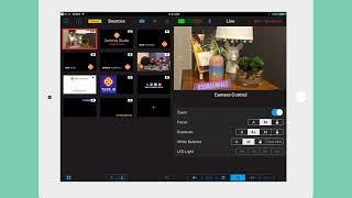 Switcher Studio 30-Second Tutorial - Camera Controls