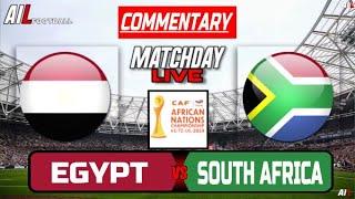 EGYPT vs SOUTH AFRICA Live Stream Football Commentary AFRICA NATIONS | Lineups + Livescores