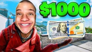 Beat Me In a 1v1, Get $1000