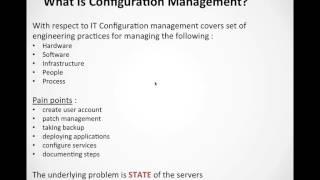 Chef Automation Tutorials-1 | Configuration Management