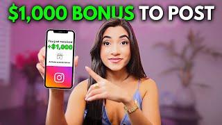 Get Paid $1,000 To Post On INSTAGRAM