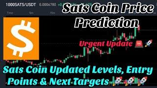sats coin price prediction | sats token price prediction | 1000sats Coin prediction