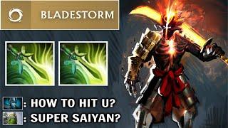 CRAZY FAST Max Attack Speed 2x Butterfly + Mjollnir Jugger vs Right Clink Imba Build WTF Dota 2