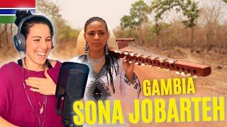 LET/S GO TO GAMBIA! Sona Jobarteh - Gambia REACTION #sonajobarteh #gambia #reaction #kora #firsttime