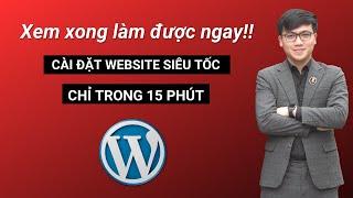 Hướng Dẫn Chọn Hosting + Domain và Cài Đặt Worpress Siêu Tốc Update 2024