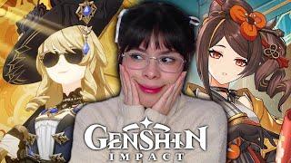 Reacting to GENSHIN IMPACT Demos [Dehya to Sigewinne]