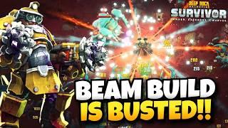 This Busted Beam Duo Makes Movement OPTIONAL! | Deep Rock Galactic: Survivor