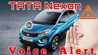 Tata Nexon | Voice Alert