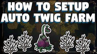 How To Setup A Auto Twig Farm in Don't Starve Together - Lureplant Auto Twig Farm Guide DST