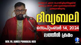 ദിവ്യബലി SEPTEMBER 14, 2024 മലയാളം ദിവ്യബലി - ലത്തീൻ ക്രമം Holy Mass Malayalam