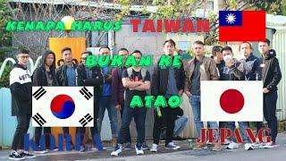 Kenapa harus TAIWAN,bukan ke KOREA atao JEPANG? padahal gaji kecil