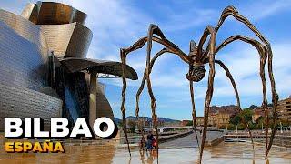 Descubriendo BILBAO Walking Tour 2024ESPAÑA 4K 