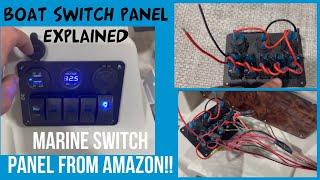 Amazon Switch Panel - HOW TO WIRE INTO YOUR BOAT