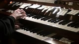 Walter Hammel Gives A Demo Of 1960's Seeburg Dorchester Spinet Organ