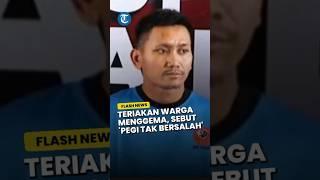 Teriakan Warga Menggema, Sebut 'Pegi Tak Bersalah' saat Polda Jabar Gelar Prarekonstruksi Kasus Vina