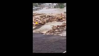 Povoden Polsko   ,Catastrophic Dam Break in Poland: Unprecedented Flooding