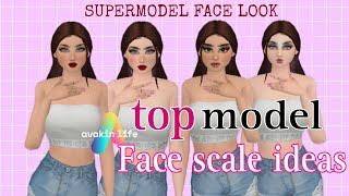 Avakin Life super model Face scales | Avakin Face look ideas
