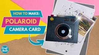 How To Make a Polaroid Camera Card using Only Nesting Dies