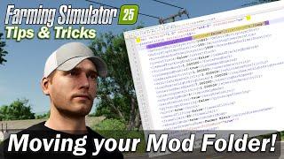 Move your mod folder in Farming Simulator 25