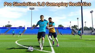 Pro Simulation 2.0 Gameplay Realistics - PES 2021 & Football Life 2025