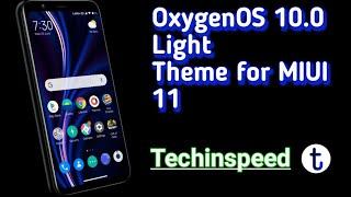 OnePlus Theme for MIUI 11, OxygenOS 10.0 Light Theme for MIUI 11