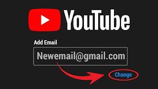 How to Change the Email on your YouTube Account 2024