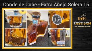 Conde de Cuba 15 Anos Rum - 38% Vol.  Ein Rum für wahre Kenner und Sammler!