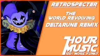 DELTARUNE - THE WORLD REVOLVING Remix (Jevil's Theme) [1 HOUR LOOP]