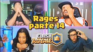 OS MAIORES RAGES NO CLASH ROYALE PARTE 14