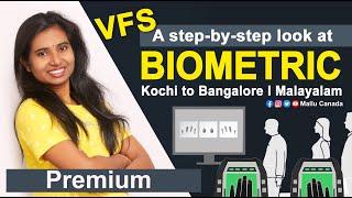 Canada Biometric in Bangalore I vfs office bangalore I Step by Step I Malayalam I Mallu Canada