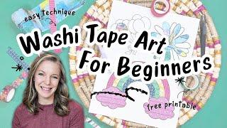 Washi Tape Art for Beginners