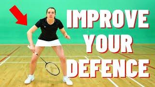 4 SIMPLE Ways To Improve Your Defence - Badminton Defence Training!