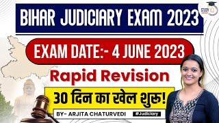 Bihar Judiciary Exam 2023 | Rapid Revision Series | Bihar Judiciary Preparation | Important Sections