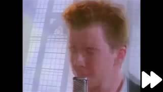 Rick Roll but the words are ordered by scrabble score