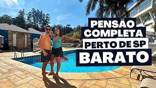 PENSÃO COMPLETA, BARATO E PERTO DE SP (HNS CABREÚVA)