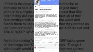 CRYPTO INVEST: XRP vs XDC (interledger protocol family)