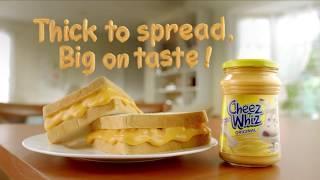 Enjoy your thick and cheesy Cheez Whiz with Cowcium!