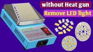 How to make a SMD  LED soldering Remove  machine Prepared recipe